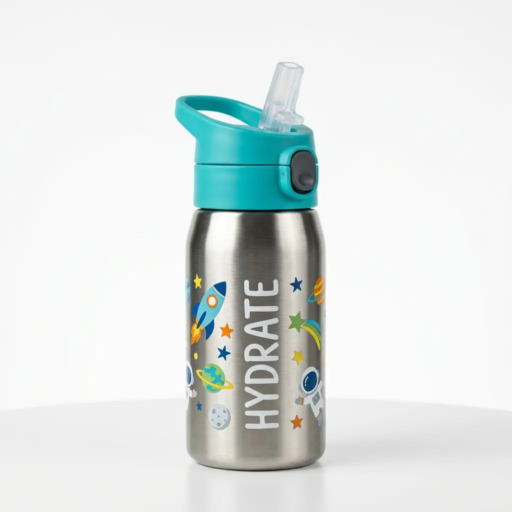 Gourde Enfant Inox Anti-Fuite