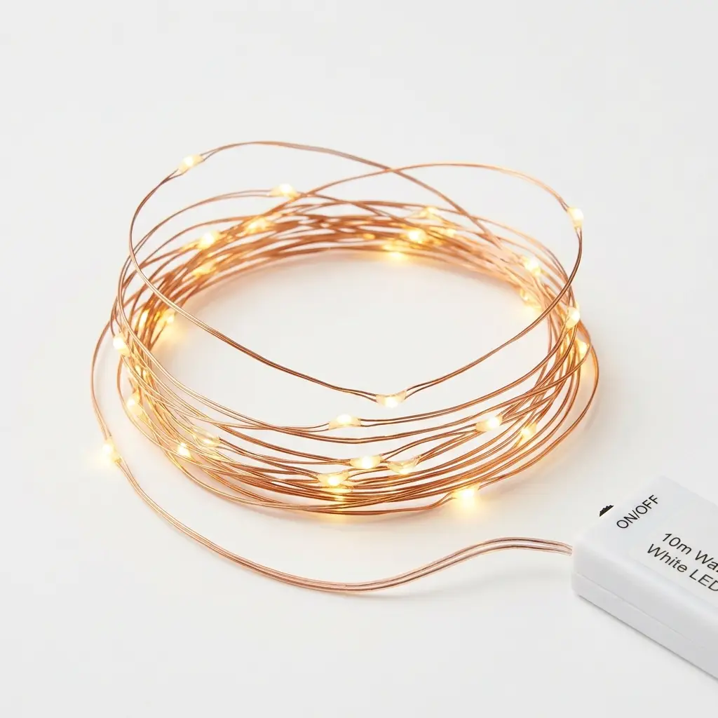 Guirlande LED Blanc Chaud 10m