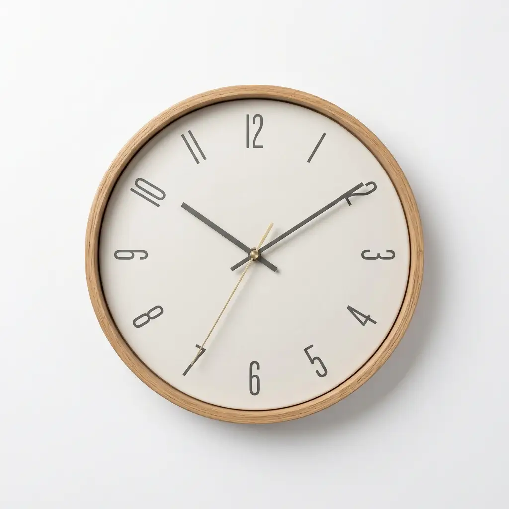 Horloge Murale Silencieuse Design