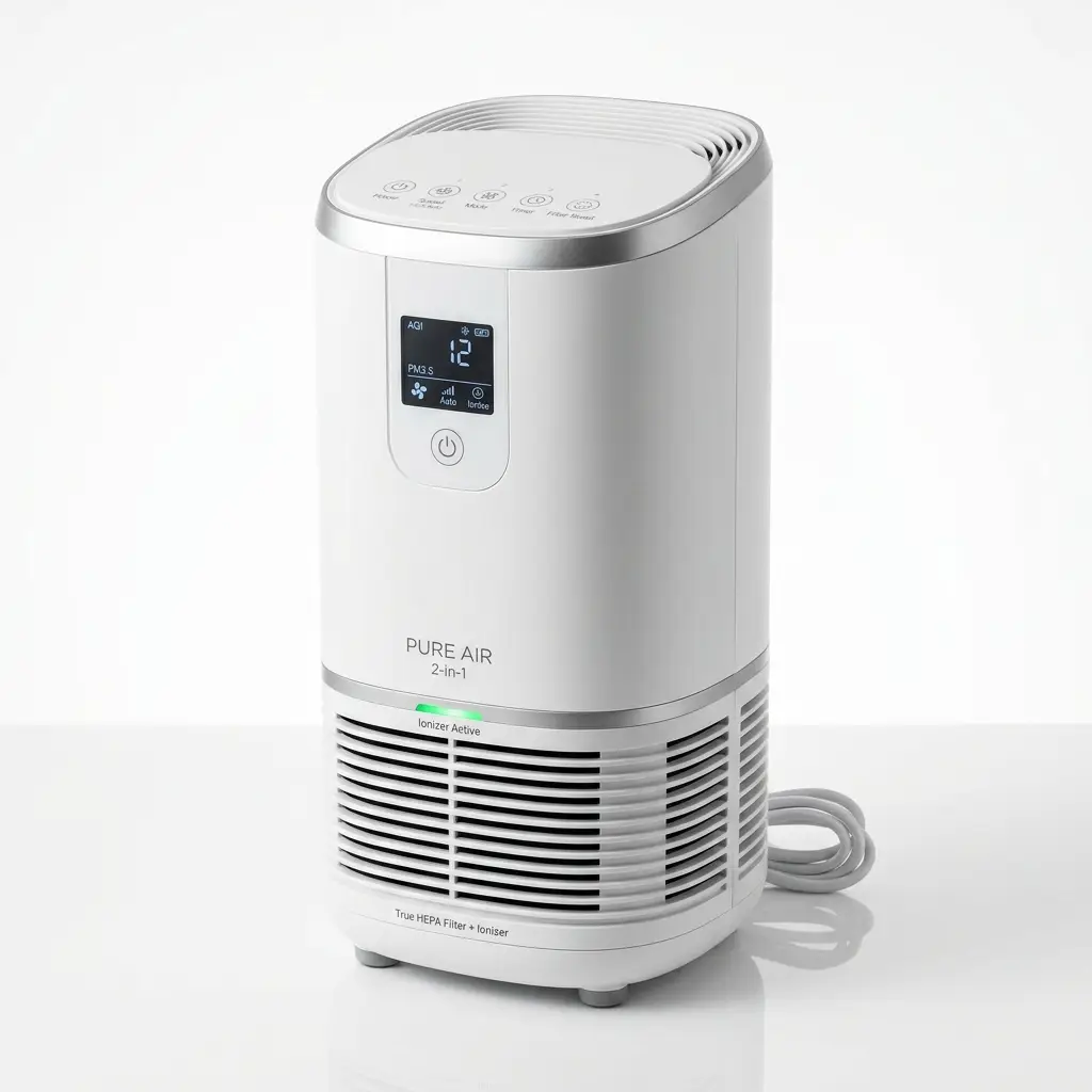 Ioniseur Purificateur 2-en-1