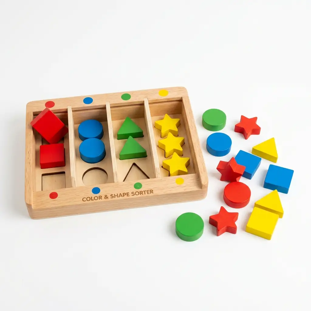 Jeu de Tri Couleurs et Formes
