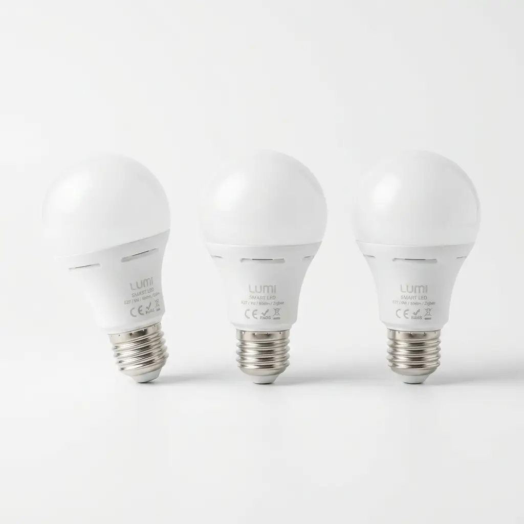 Lot 3 Ampoules Connectées Blanc E27