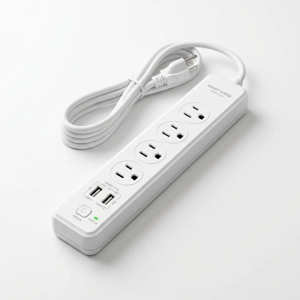 Multiprise Connectée 4 Prises + 2 USB
