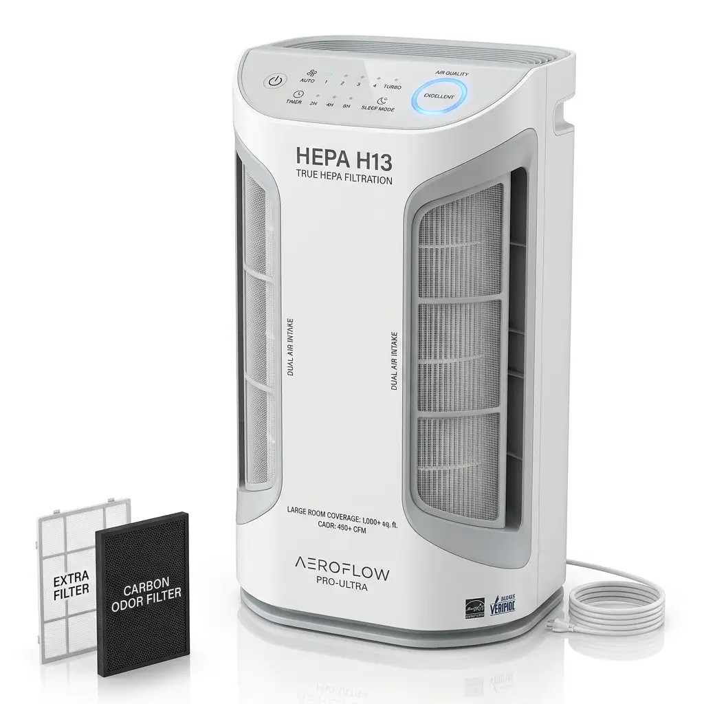 Purificateur d'Air HEPA Grande Pièce