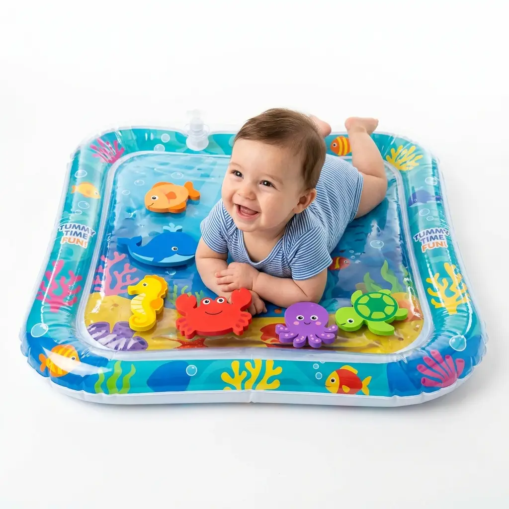 Tapis d'Eau Gonflable Bébé