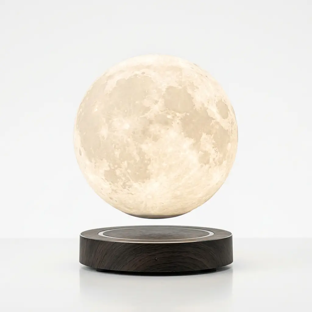 Veilleuse Lune 3D Lévitation