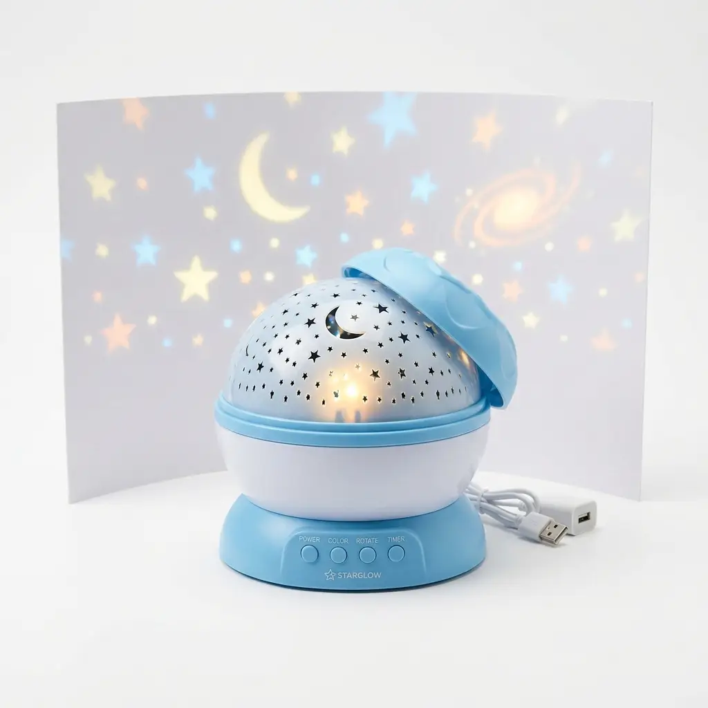 Veilleuse Projecteur Étoiles Enfant