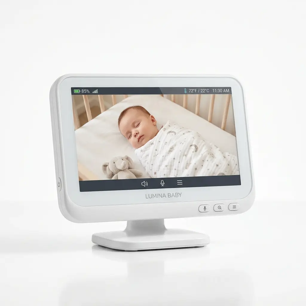 Babyphone Vidéo HD Écran 5 pouces