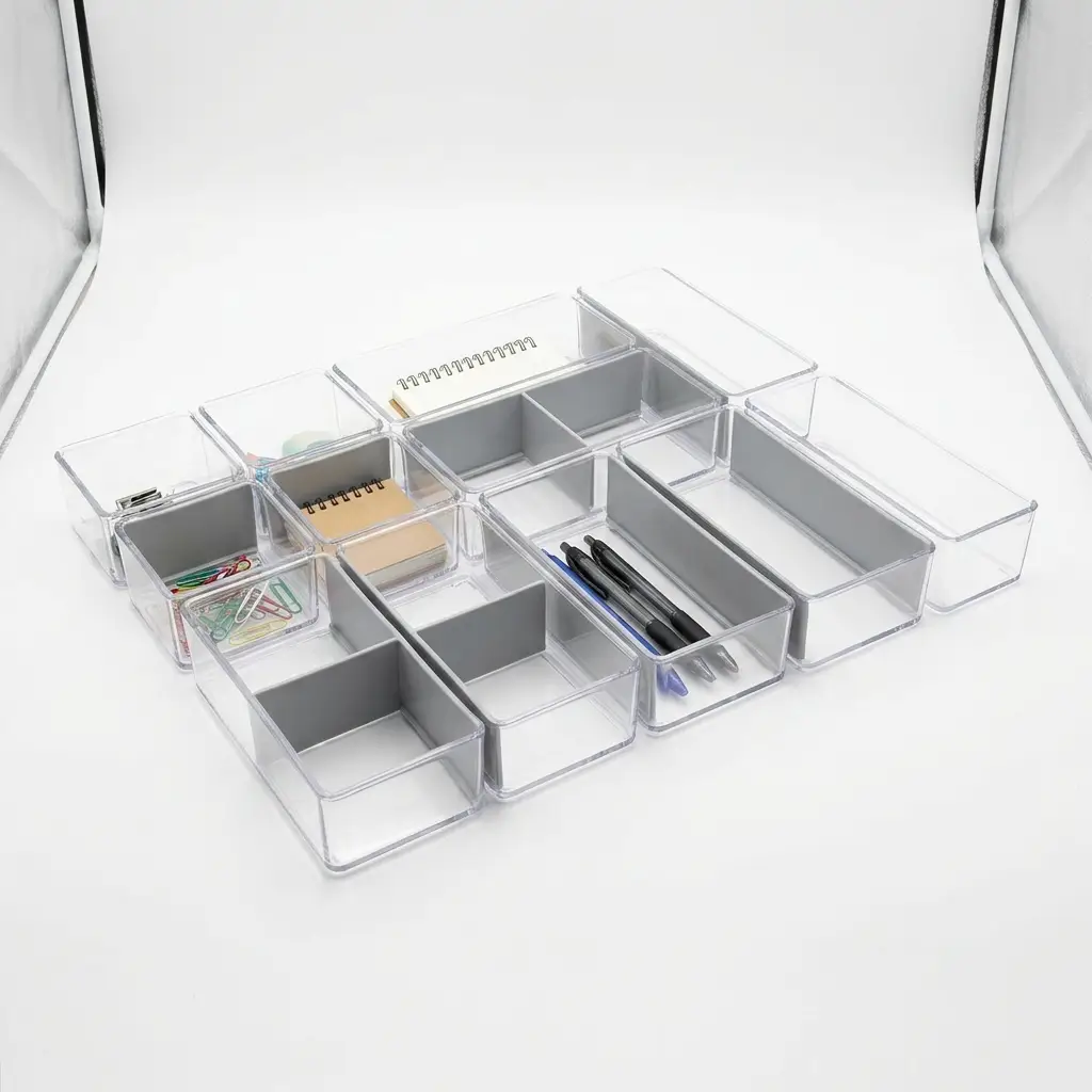 Organisateur Tiroir Modulable Lot 8